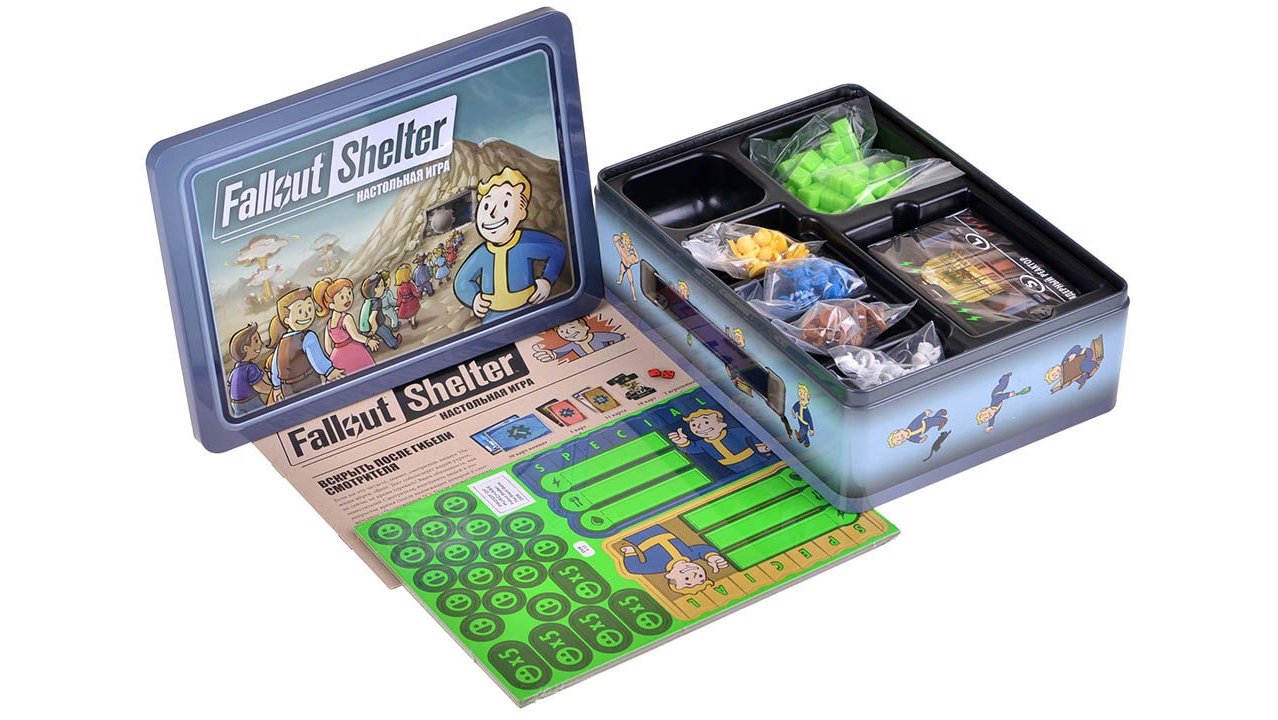 Купить Настольная игра Fallout Shelter | GAMEBUY