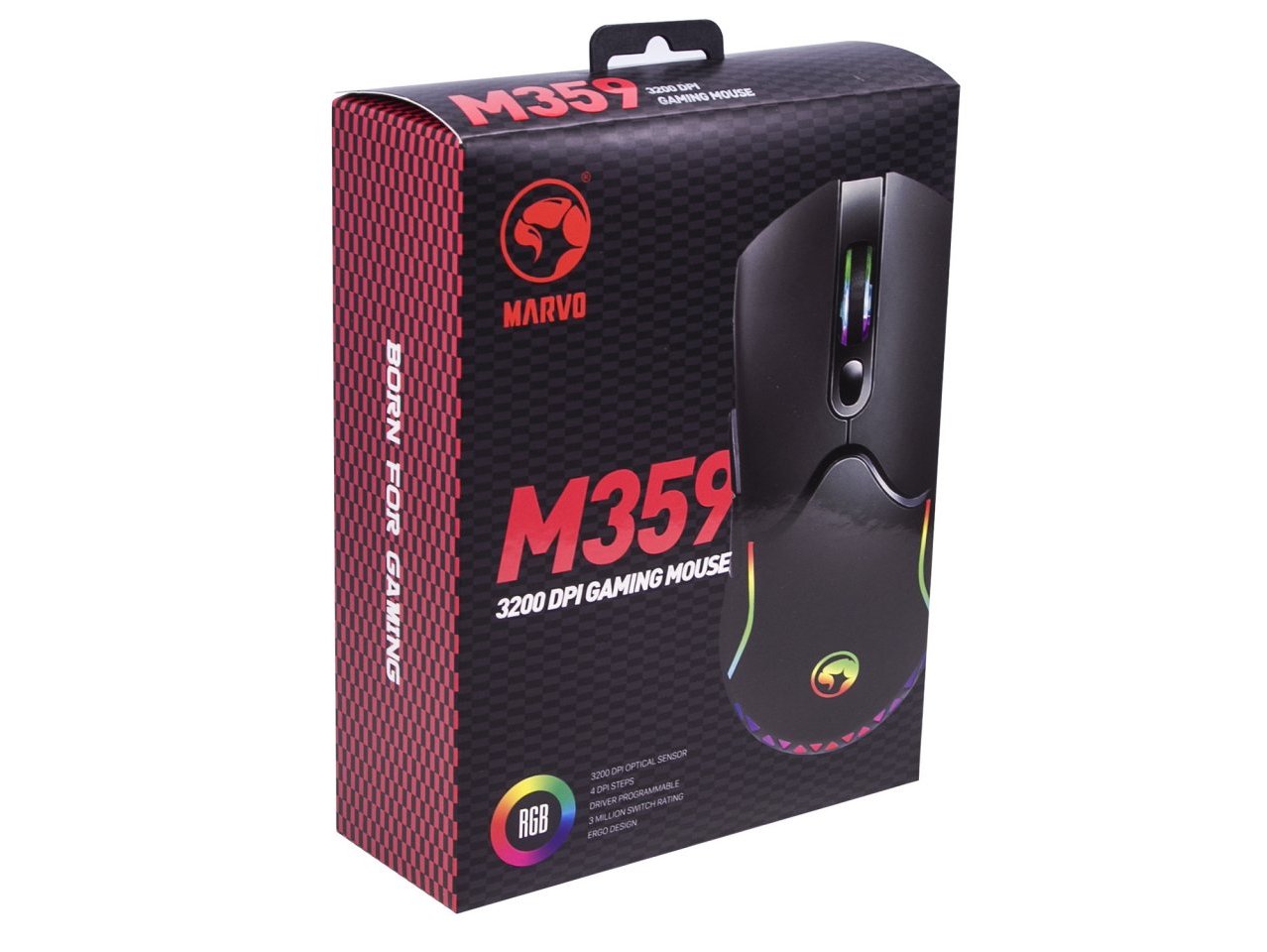 Мышь игровая проводная Marvo M359 с подсветкой купить на PC | GAMEBUY