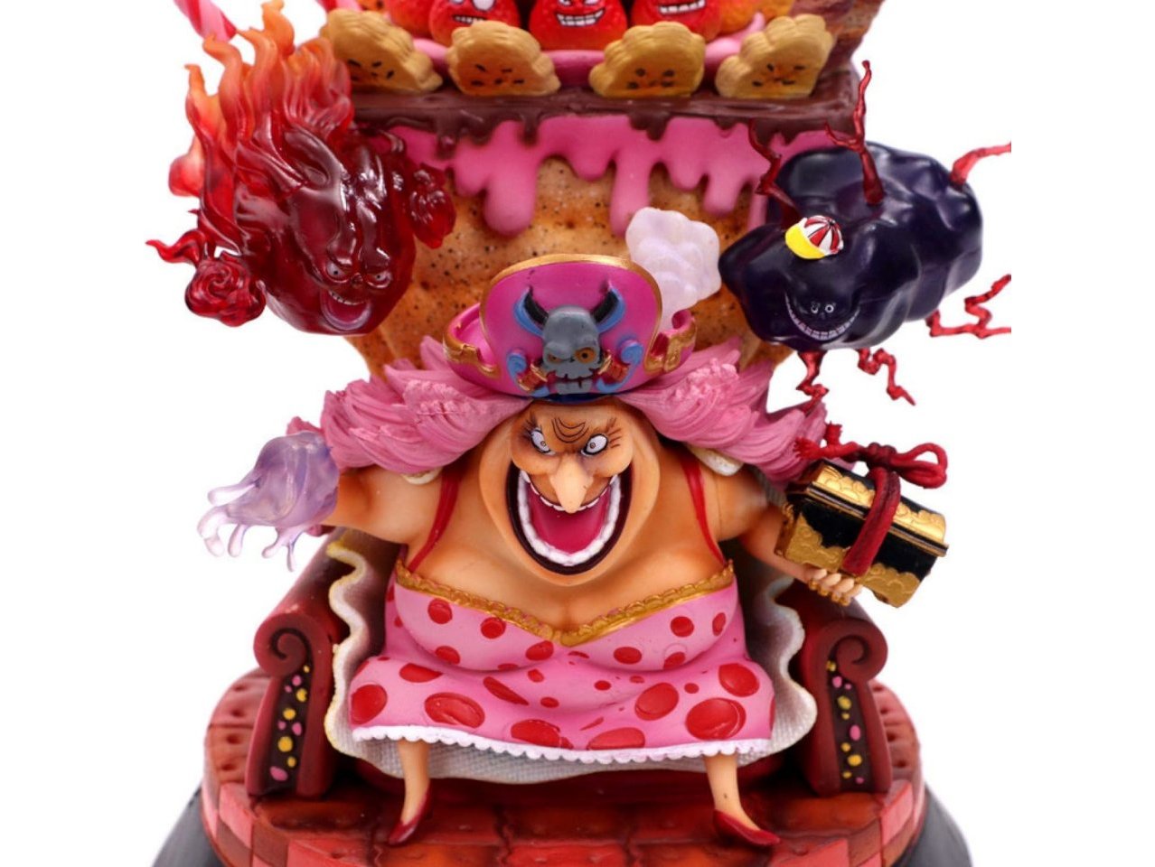 Купить Фигурка One Piece Big Mom Charlotte Linlin with Throne Four Emperors  (повреждена упаковка) | GAMEBUY