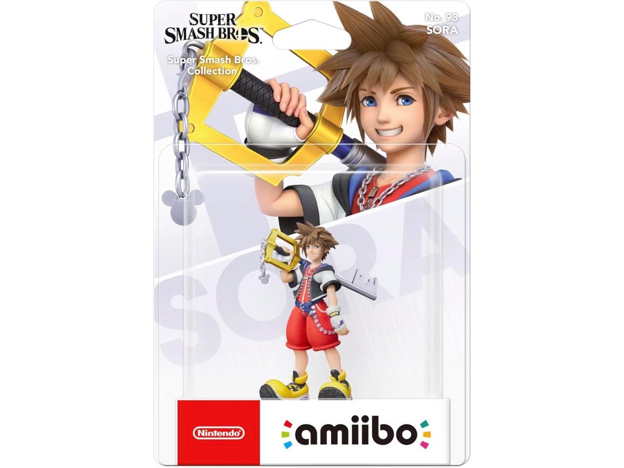 Amiibo No.93 Сора (Sora) (Super Smash Bros) купить на Switch | GAMEBUY