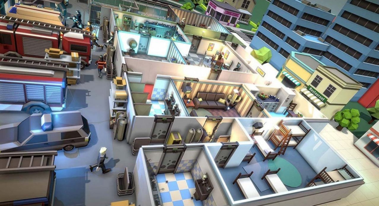Скриншот игры Rescue HQ - The Tycoon для Ps4