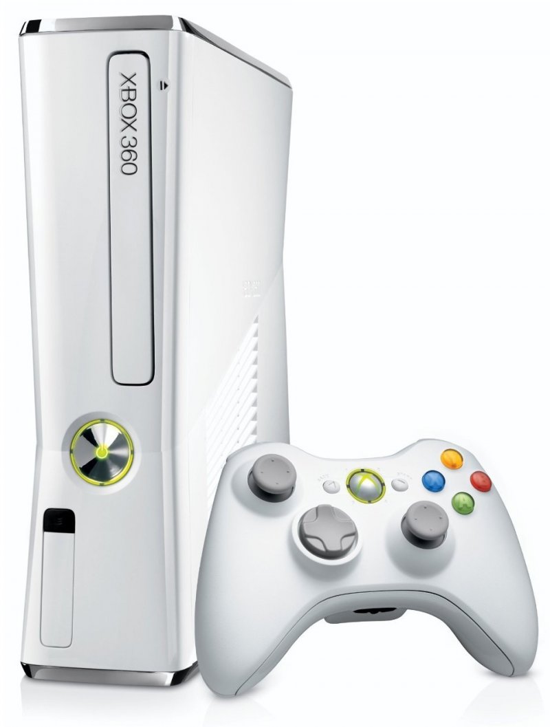 Xbox 360 Slim White