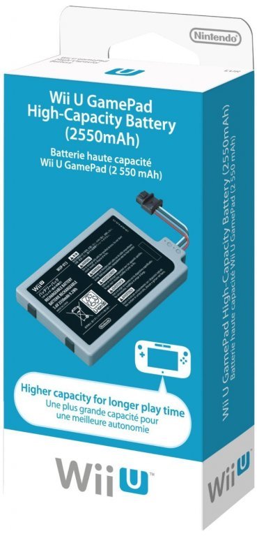 Wii u gamepad store battery